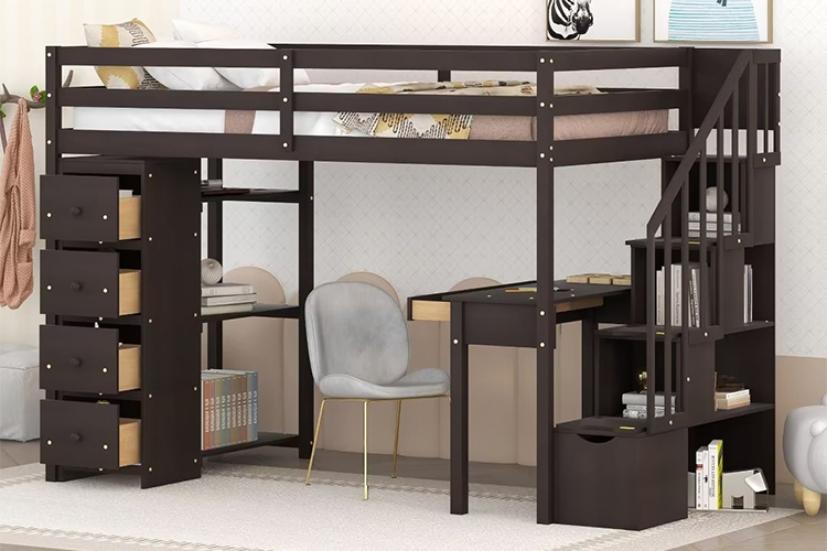 Get Creative & Functional with These 12 Loft Beds with Desks for Kids